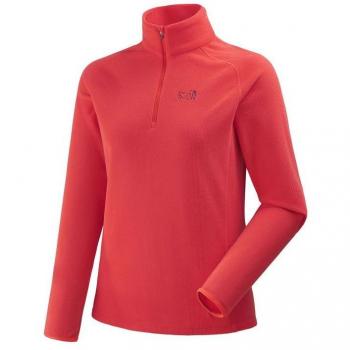 Millet LD Hakkoda Grid po Polar Mujer, Mujer, Color Poppy Red, tamaño FR : S
