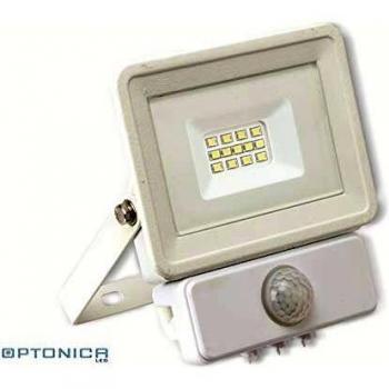 Foco LED 10W con Detector de Movimiento, 850 lm, 2700K, IP65