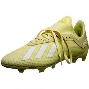 adidas X 18.3 Fg J, Men's Footbal Shoes, White