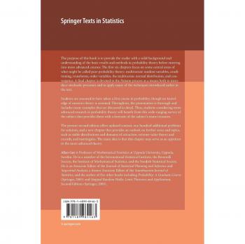 Intermediate Probability Course: Springer Statistics Series
