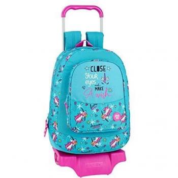 Glowlab Dreams Oficial Mochila Juvenil, Modelo 572 con Carro Safta 905, 330x460x175 mm