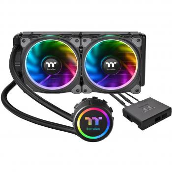 Thermaltake Floe Riing RGB 240 TT AIO Water-Cooling CPU Cooler - Multi-Colour, CL-W157-PL12SW-A