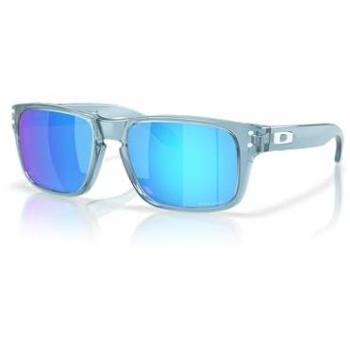 Oakley Holbrook XXS Junior Sunglasses - Stylish Transparent Stonewash Frame, Gray Lens, Unisex