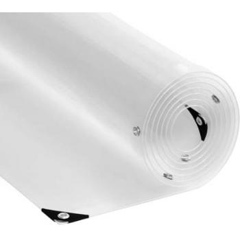 Lona transparente de PVC con ojales 5x10 m