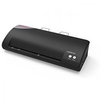 Laminadora A4 RENZ Lamigo, ancho 230 mm, velocidad 450 mm/min, 4 rodillos, calefacción externa