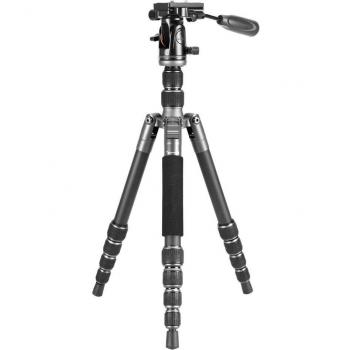 Vanguard Veo 3GO 235AP - Trípode de viaje de aluminio, rótula de paneo