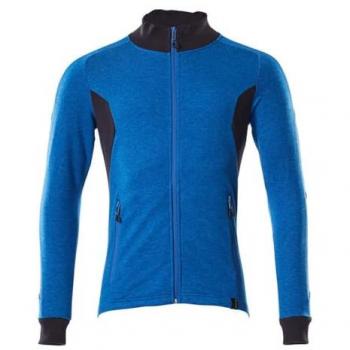 Sudadera con Cremallera Mascot Accelerate Azul Cielo/Navy Modern Fit (Talla S)