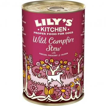 Lily's Kitchen Lata Estofado de Campamento para Perros, Comida Húmeda - 400g