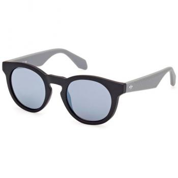 Adidas Originals Women's Matte Black Smoke Mirror Sunglasses OR0106 48mm