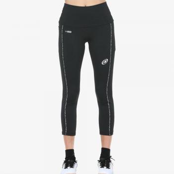 Malla Bullpadel Emana Negro - Malla deportiva, tejido ligero y transpirable, tecnología de secado rápido, diseño ajustado, alta elasticidad, ideal para entrenamiento y competición