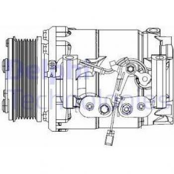 Compresor de aire acondicionado DELPHI CS20492