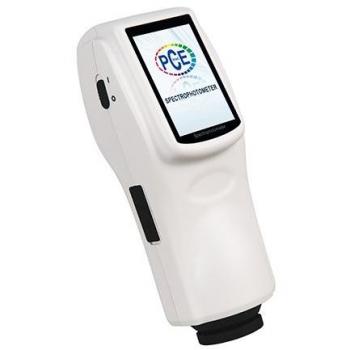 Espectrofotómetro portátil PCE CSM 10 - Amplio rango de medición, apertura de 8 mm, pantalla TFT de 3,5, fuentes de luz LED combinadas