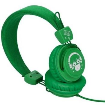 co-caine 71405 - Auriculares de diadema abiertos, verde