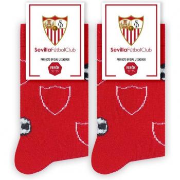 Calcetines Sevilla Fútbol Club Pepe Pinreles Balón Rojo Pinrelitos