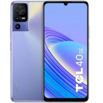 Smartphone TCL 40SE 6GB RAM 256GB Storage Twilight Purple 6.75 Display Dual SIM 50MP Camera NFC Android 13