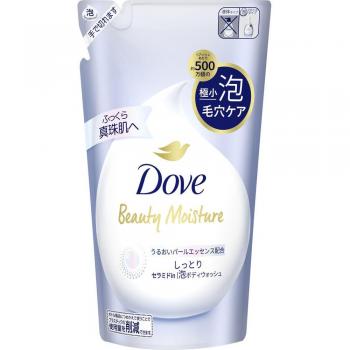 Dove Beauty Moisture Foaming Body Wash Refill - 430g