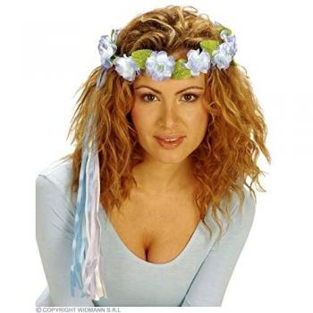 Diadema de Flores con Cintas Multicolor en 6 modelos surtidos
