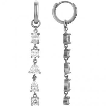 Pendientes Ediop Plata De Ley 925 con Baño de Rodio y Diseño Exclusivo