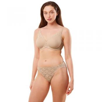 Triumph Amourette W01 Beige Minimizer Bra for Women