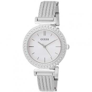 Guess Women's Analogue Quartz Watch with Steel Strap W1152L1