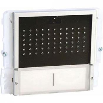 Comelit IKall Audio Door Station Module 2 Button Black Facade