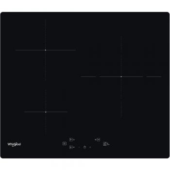 Whirlpool WS Q5760 NE Placa de Inducción 3 Zonas Biselada Negro 7200W 9 Niveles de Potencia Función 6th Sense Integrado 59 cm