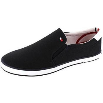Tommy Hilfiger Men's Iconic Slip ON Sneaker, Midnight, 9 UK