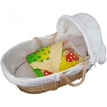 BlueberryShop Clásica Sábana con una Almohada Manta Edredón Saco de Dormir Regalo del Bebé Algodón 0-4m