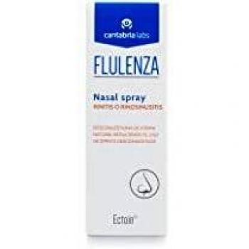 Flulenza Nasal Spray - Protección Natural, Descongestiona la Nariz, Reduce la Inflamación, Alivia los Síntomas como Sequedad, Estornudos y Picor, 20 ml