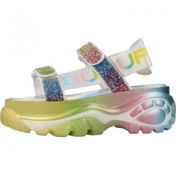 Sandalias Mujer Marca Buffalo Modelo Classic Ts Snd Multicolor