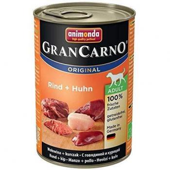 Animonda GranCarno Original Adult Beef and Chicken Wet Dog Food 400g Can