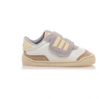 Zapatillas Infantiles Mustang Free Baby Blancas con Velcro y Diseño Casual para Niña