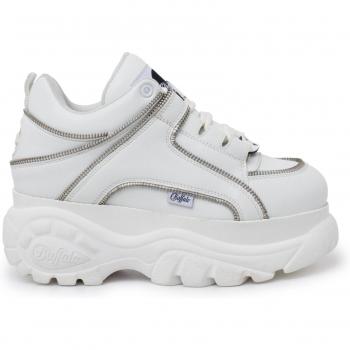 Zapatillas Deportivas Casual de Mujer Buffalo con Plataforma y Detalle de Cremallera Modelo 1339-14