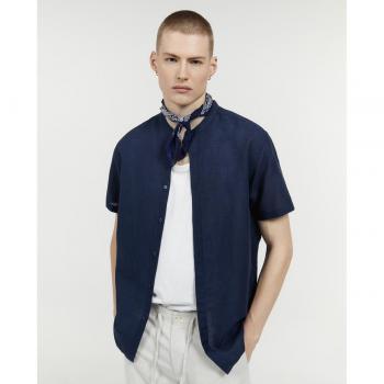 Camisa mao de lino para hombre Sfera