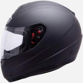 Casco MT THUNDER KID SOLID MATT BLACK