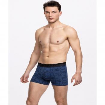 Ungaro Pack de 2 Bóxers Marc para Hombre en Azul con Logo y Textura Suave