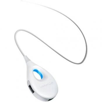 Innergie LifeHub - Hub USB con 3 puertos, cable de 4,5 m, color blanco