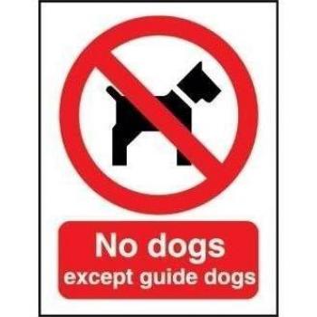 Catering aparato W354 no Dogs Sign