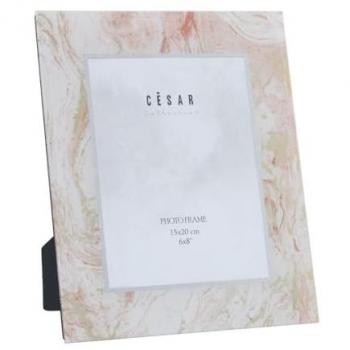 Marco de Fotos Alexandra House Living Rosa Cristal 23 x 28 x 2 cm