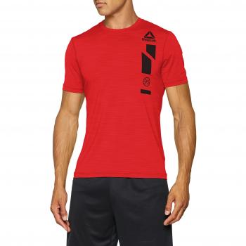 Reebok Wor Activchill Graph T Camiseta, Hombre, Rojo