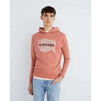 Sudadera Altonadock Hombre Naranja Coral