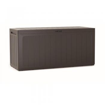 Baul de jardin 280 litros Prosperplast Boardebox de plastico en color antracita