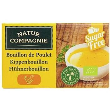 Caldo de Pollo cubitos Natur Compagnie, 8x11 gr