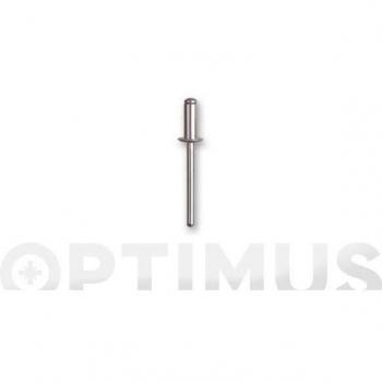 Remache cabeza alomada Ã¸ 4,0 x 20 mm 80 uds