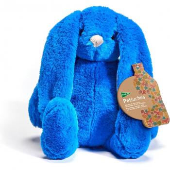 Conejo azul de peluche sostenible de alta calidad 30 cm - Edición especial El Corte Inglés