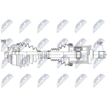 Árbol de transmisión NTY NPW-BM-055 - Alta resistencia y durabilidad