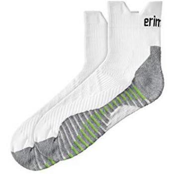 Erima No-Show Running Socks Unisex White 43-46