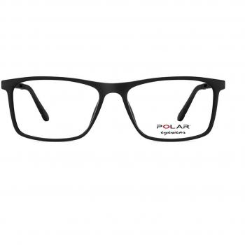 Polar 470 With Clip-On Kids' Eyeglasses Black Size 55 - Blue Light Block Available