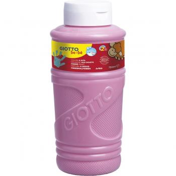 Pintura a dedos 750ml Giotto Be-Bè, rosa