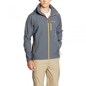 Columbia Cascade Ridge II - Chaqueta Softshell para hombre, color gris, talla XXL